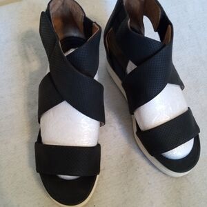 Dr Scholks Sz 9 Black Women's Sandals